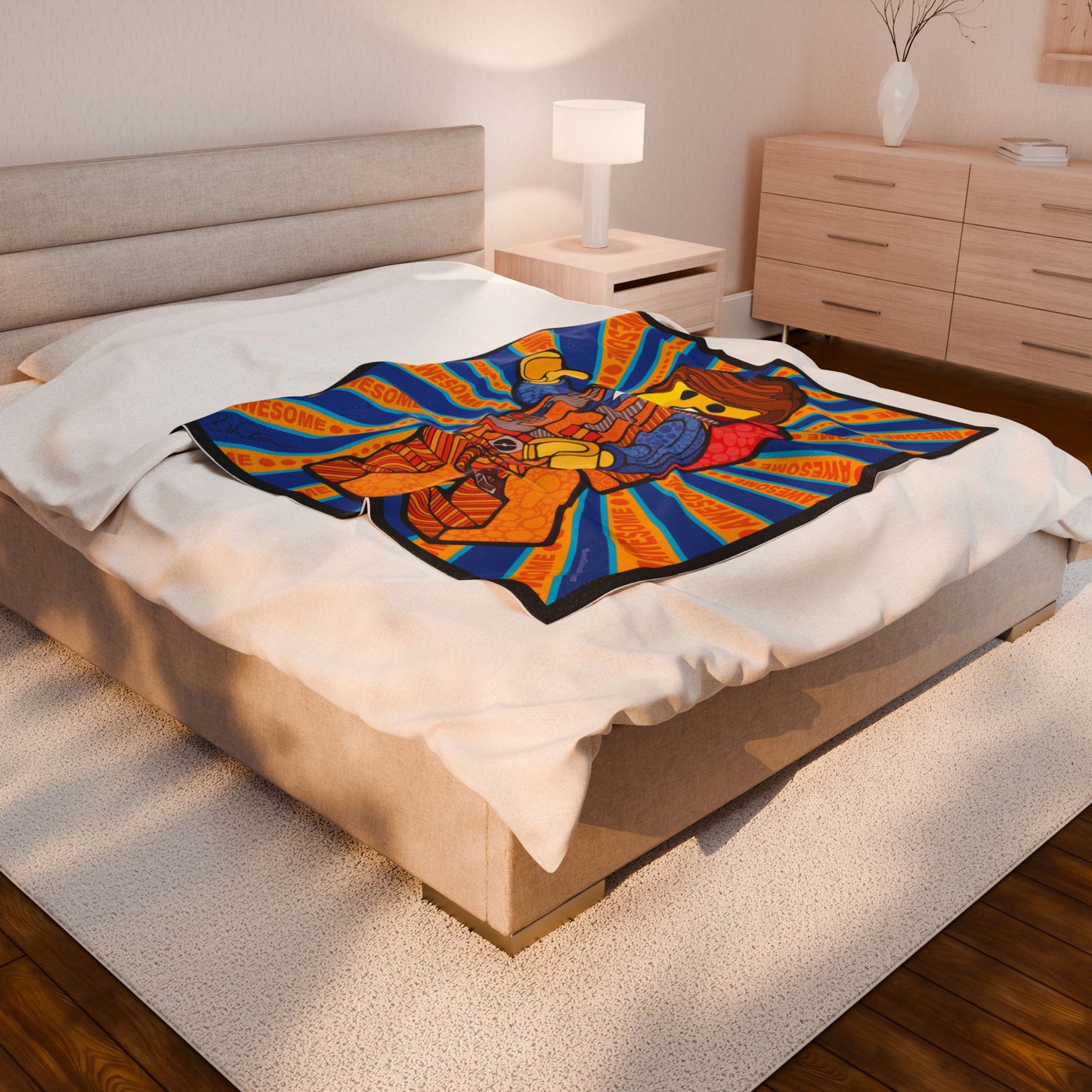 The LEGO Emmet Doodle Blanket