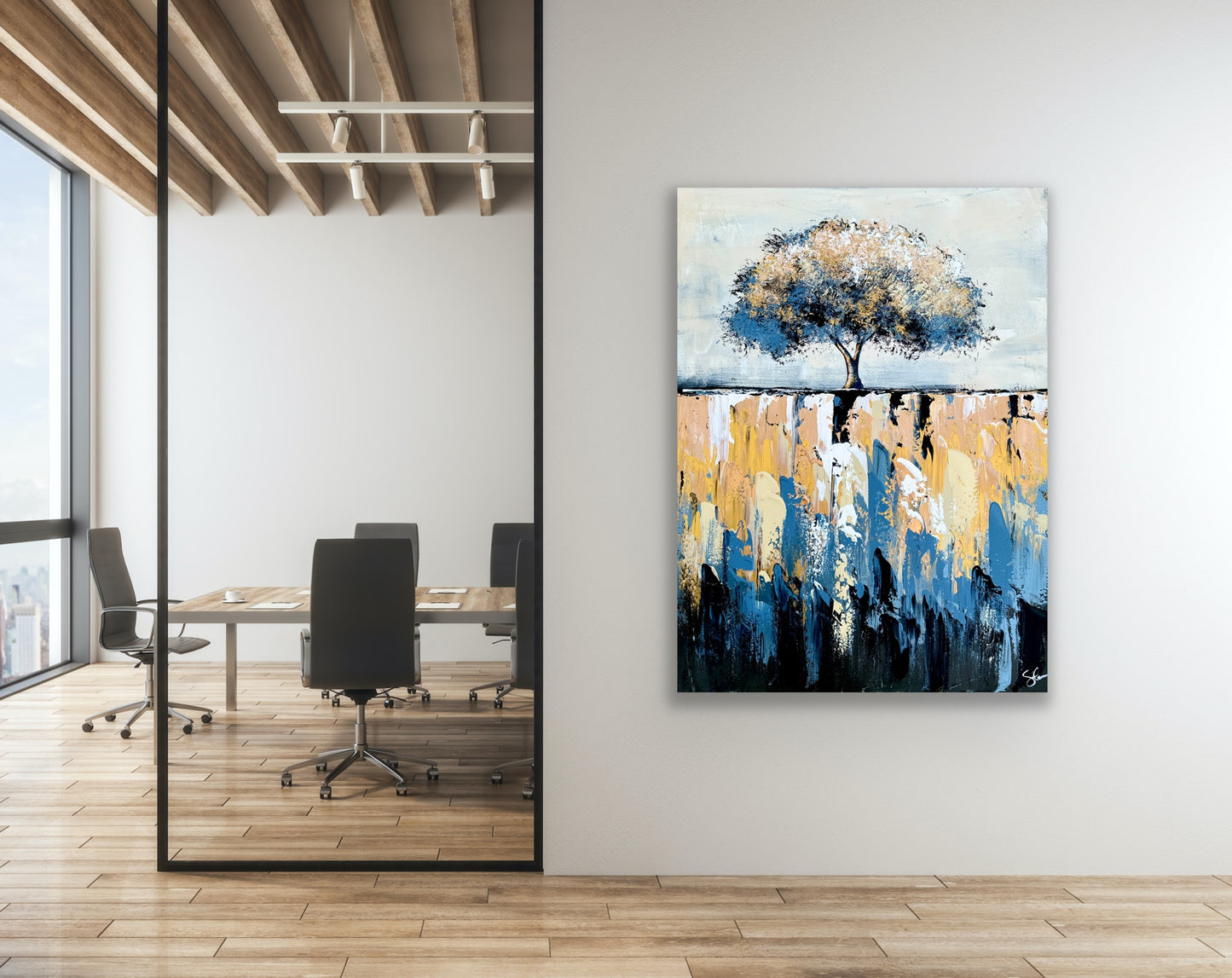 36x48 Grow Through What You Go Through