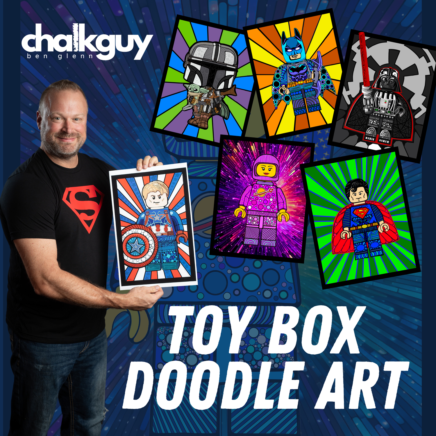 Toy Box Doodle Art