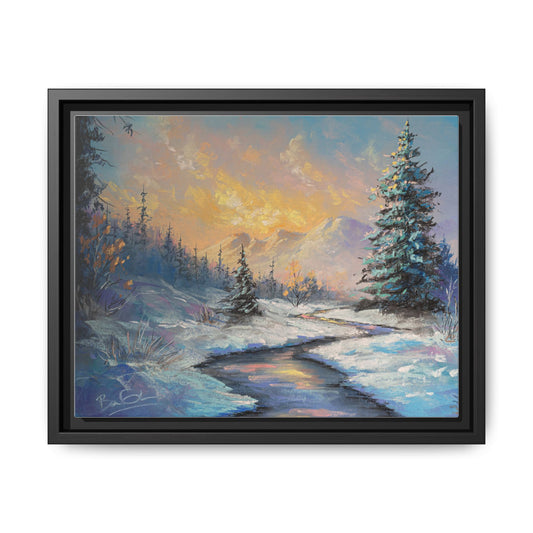 Matte Canvas, Framed (Multi-color)