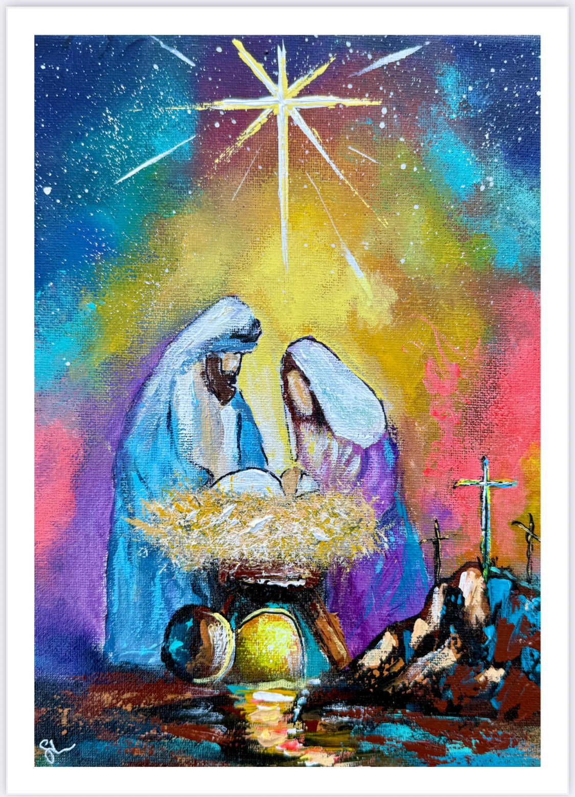 (ONLY 29 SETS LEFT!) 9 (5x7)Holiday Prints by Sam Glenn (SHIPS NOV 24th!!!) * FREE FRAME included :)