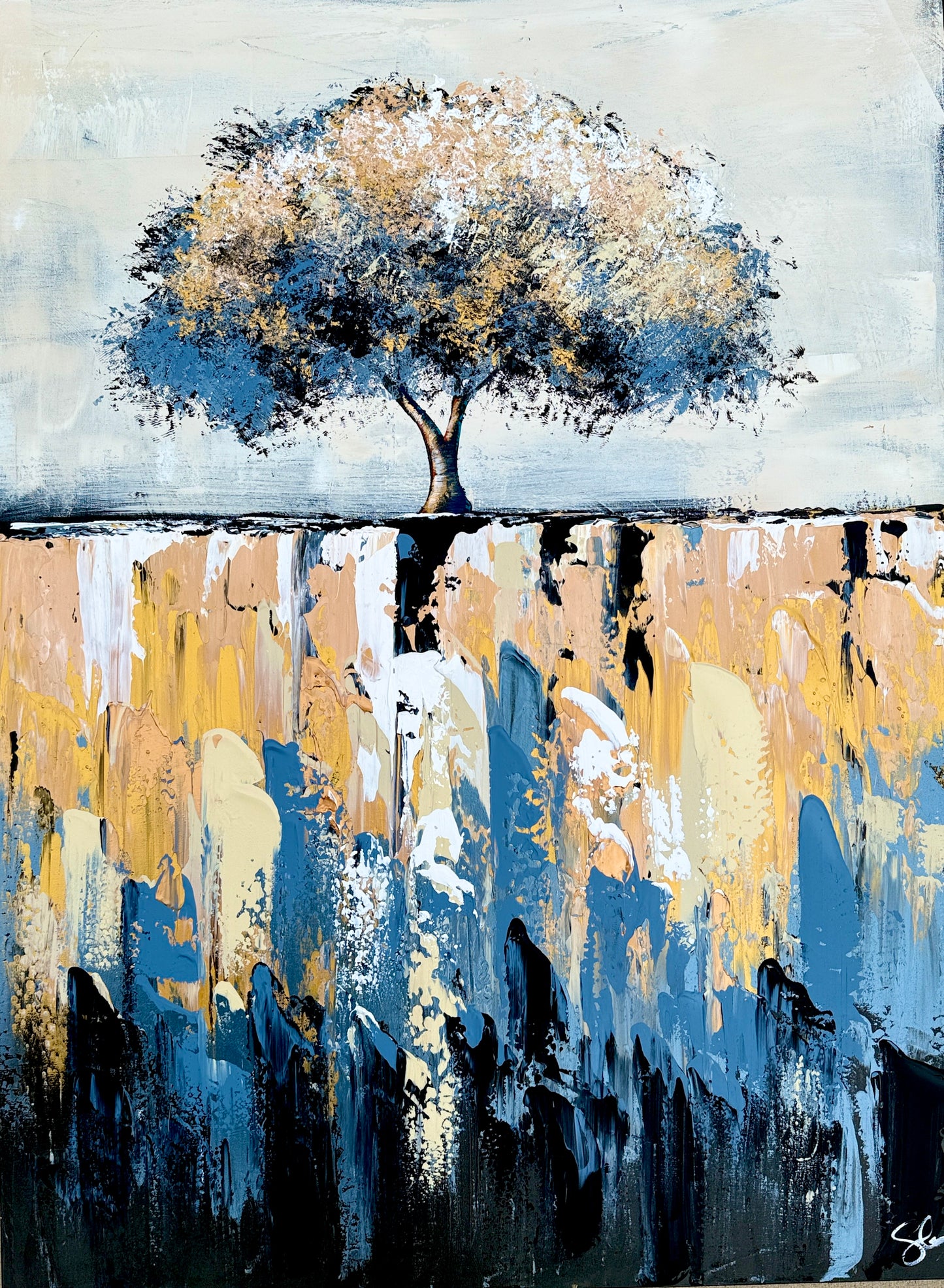 36x48 Grow Through What You Go Through
