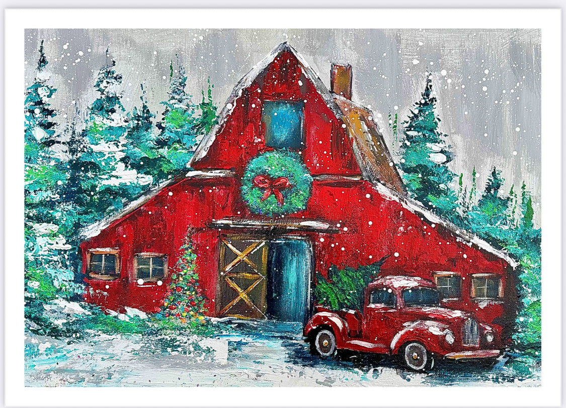 (ONLY 29 SETS LEFT!) 9 (5x7)Holiday Prints by Sam Glenn (SHIPS NOV 24th!!!) * FREE FRAME included :)